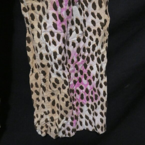 JOE FRESH | medium | 100% Cotton | Leopard Print Pajama Pants - Picture 16 of 16